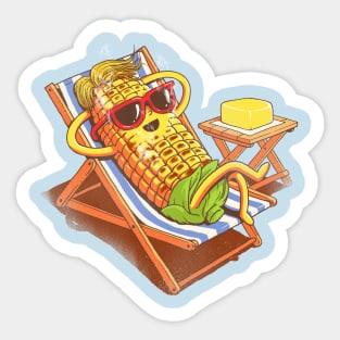 Chillin and Grillin Sticker